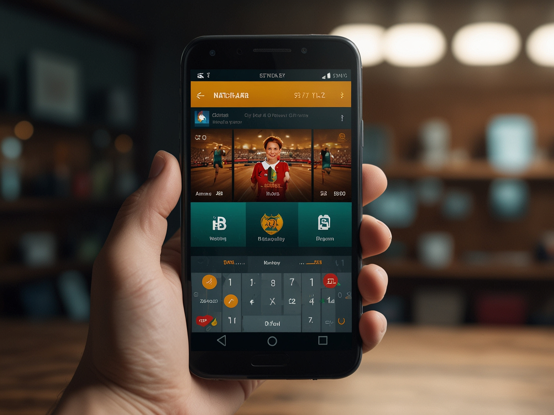 Mobile app hero image